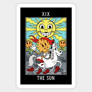 The Sun - Mystical Medleys - Vintage Rubber Hose Cartoon Tarot Sticker